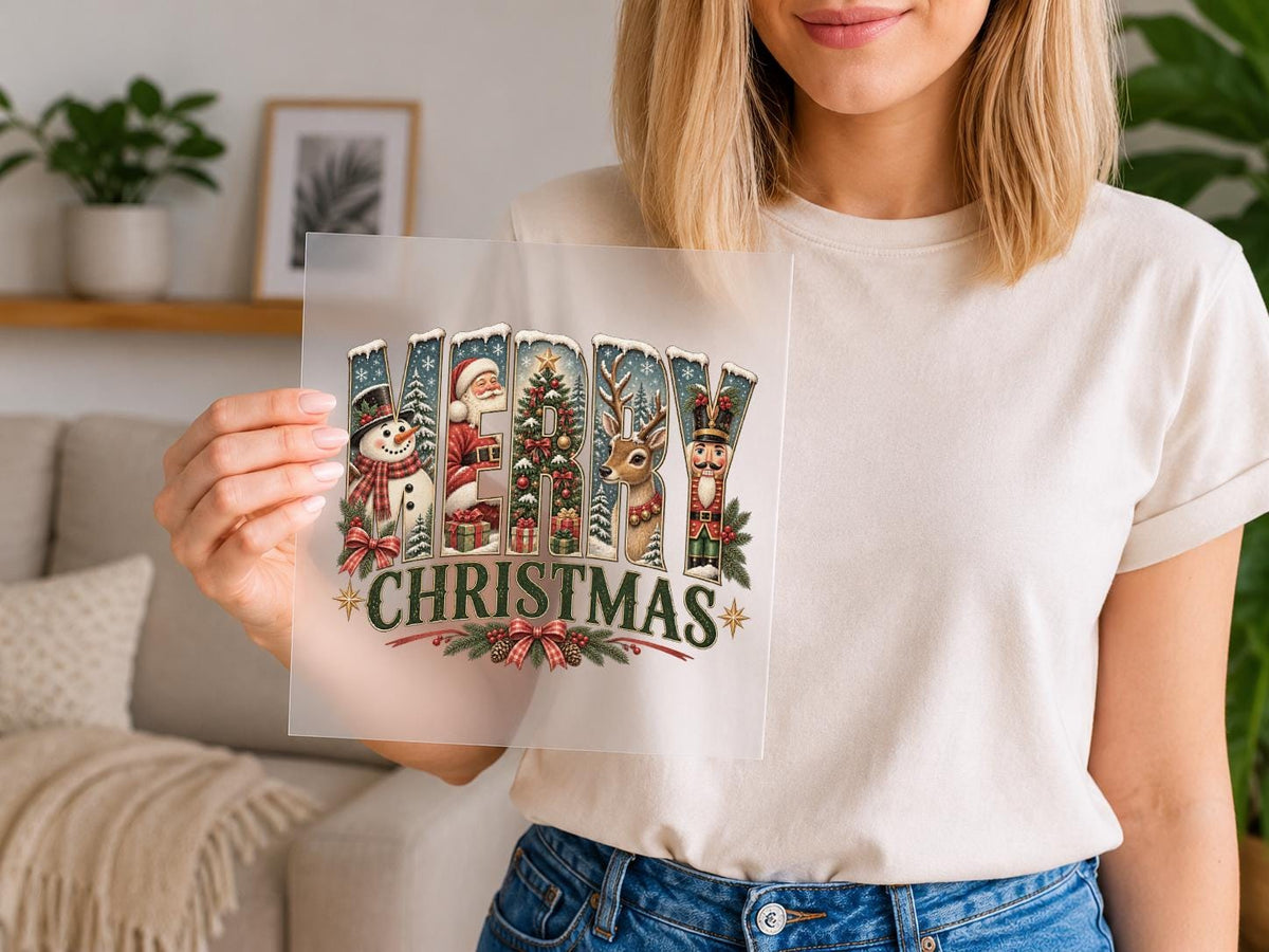 Hello Christmas DTF Transfer