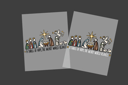 Nativity Christmas DTF Transfer