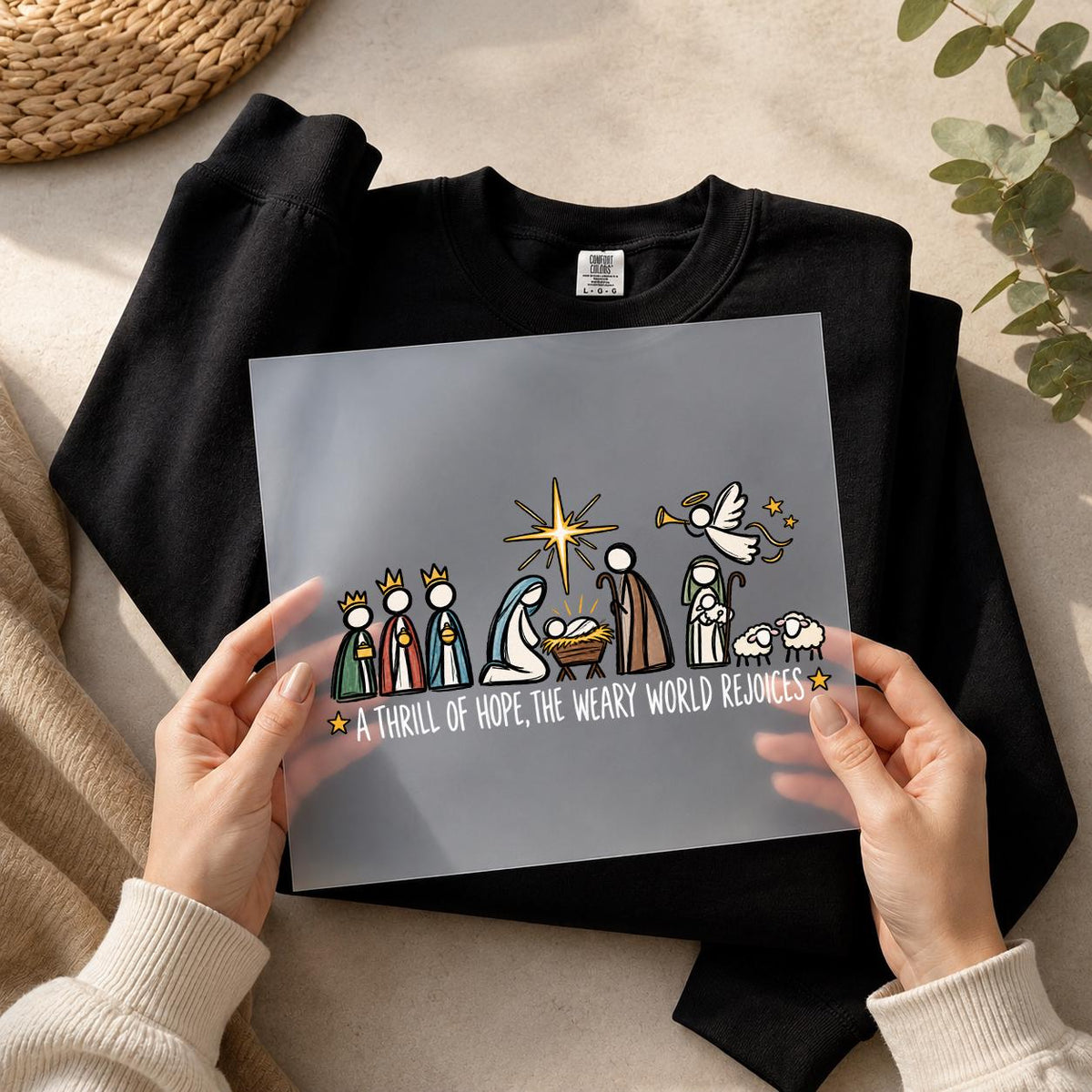 Nativity Christmas DTF Transfer