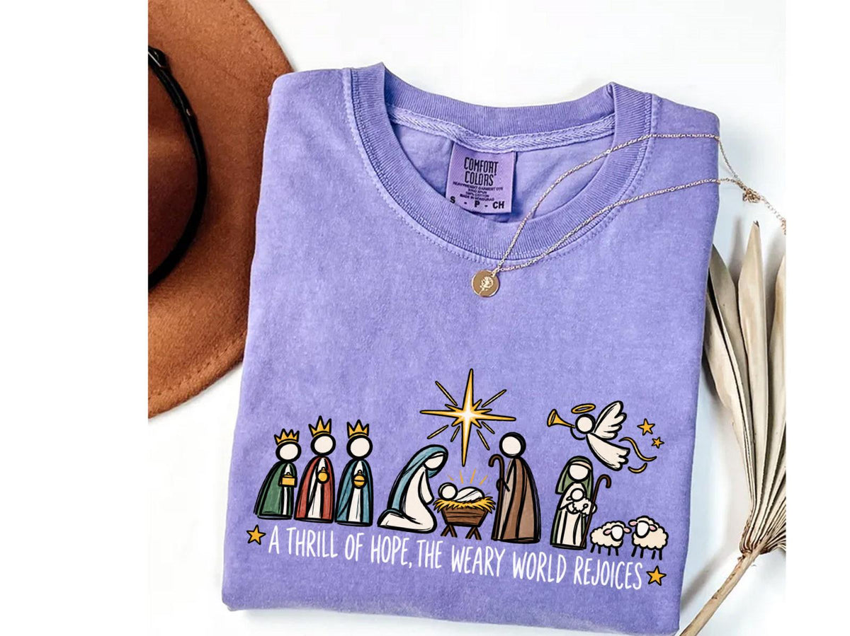 Nativity Christmas DTF Transfer