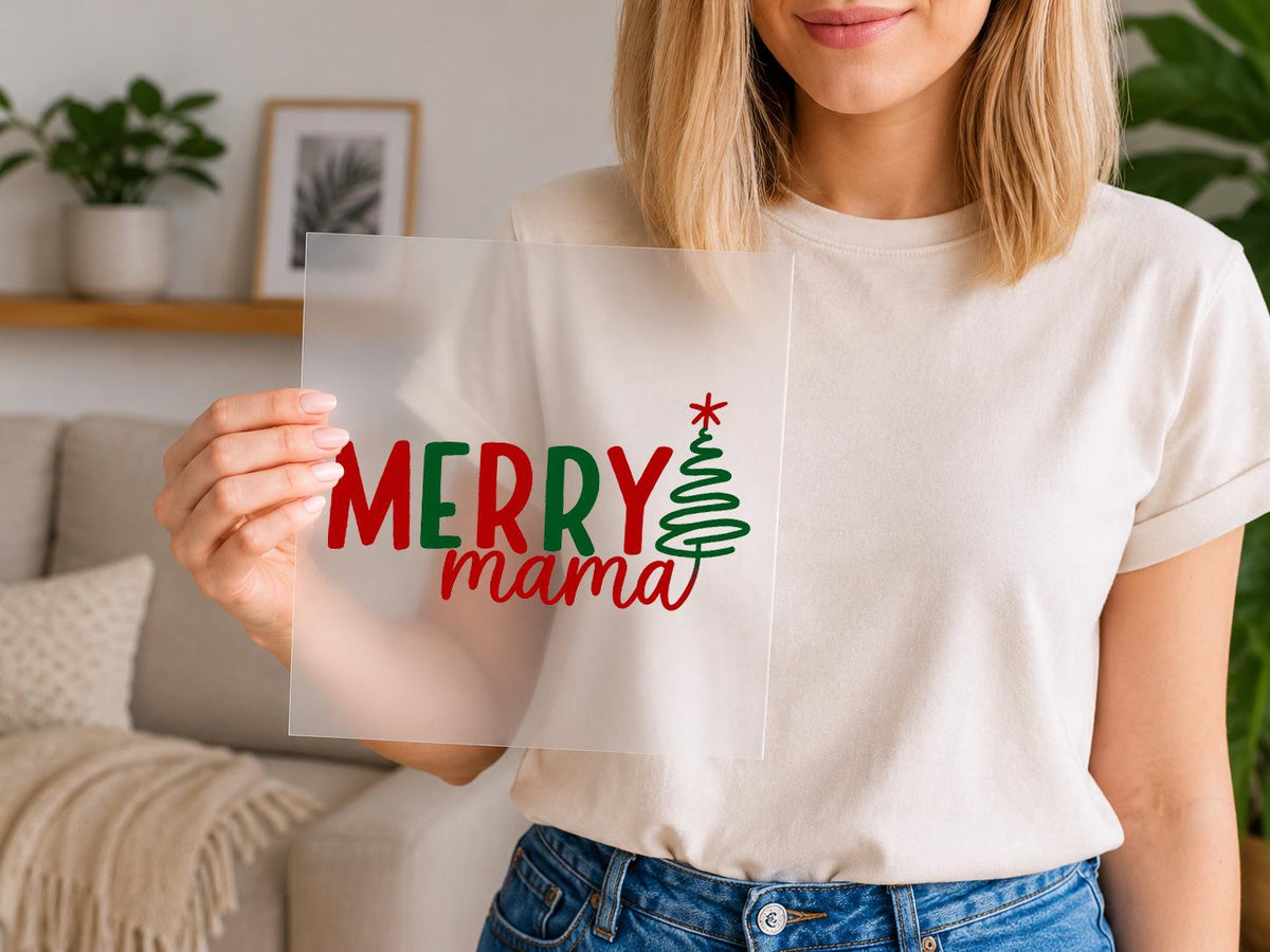 Merry Mama Dada DTF Transfer