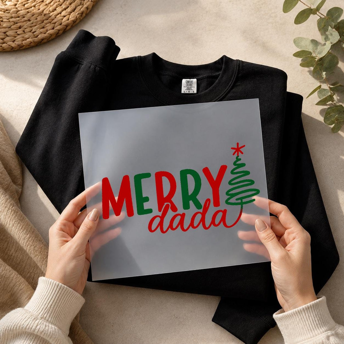 Merry Mama Dada DTF Transfer