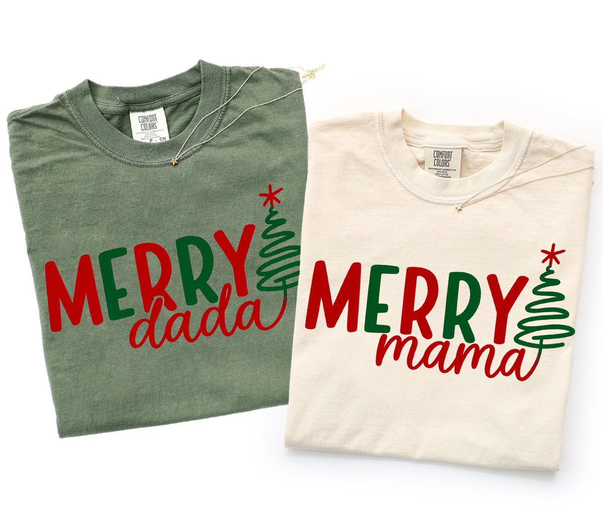 Merry Mama Dada DTF Transfer