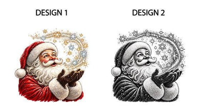 Santa Claus DTF Transfer – Christmas Magic Ready to Press
