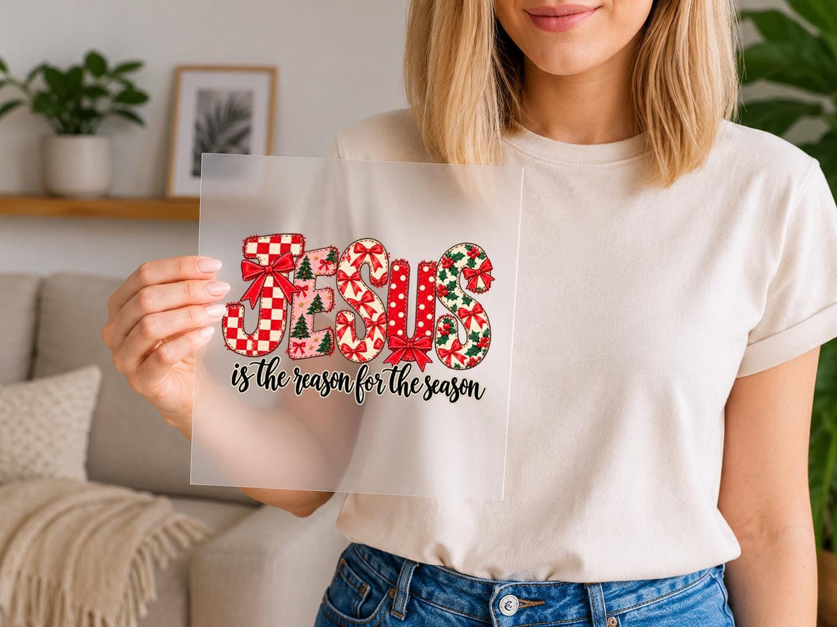 Jesus Is the Reason for the Season DTF Transfer
